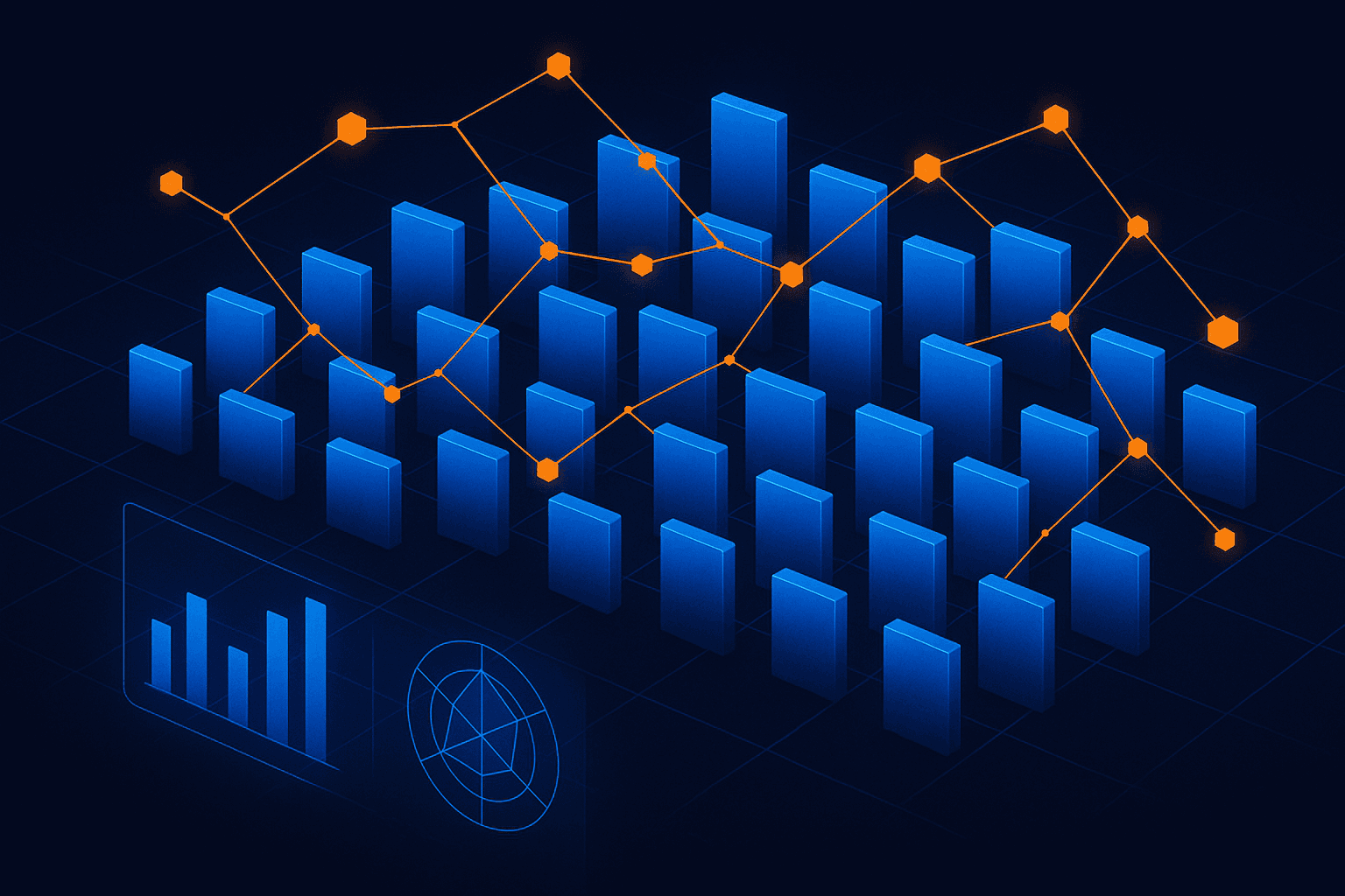 Thirty automated and autonomous pentest platforms ranked on an isometric leaderboard, with AI agent attack paths connecting them