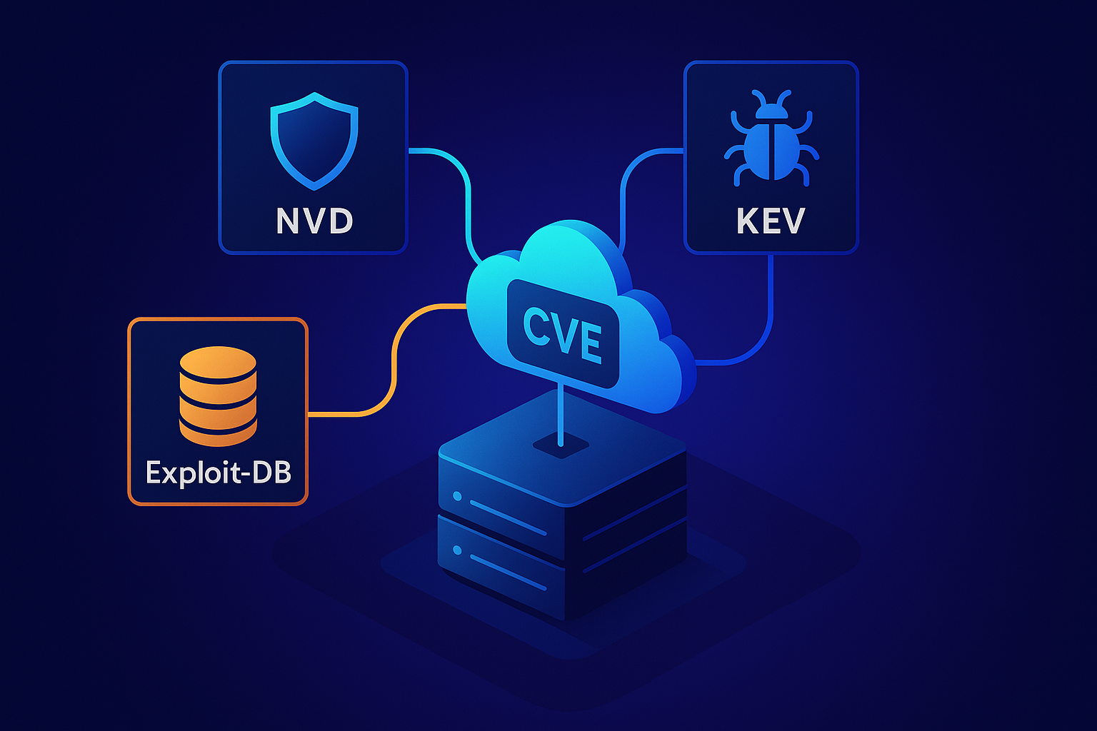 Unified CVE Ingestion: NVD, KEV, and Exploit-DB | Pentestas