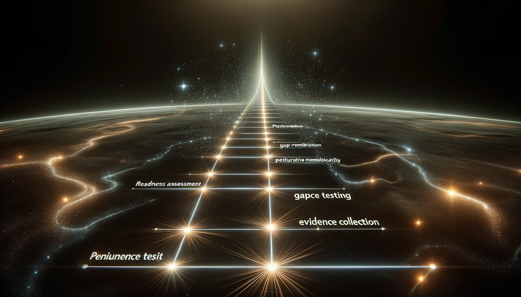 SOC 2 compliance timeline pathway with milestone markers for assessment stages